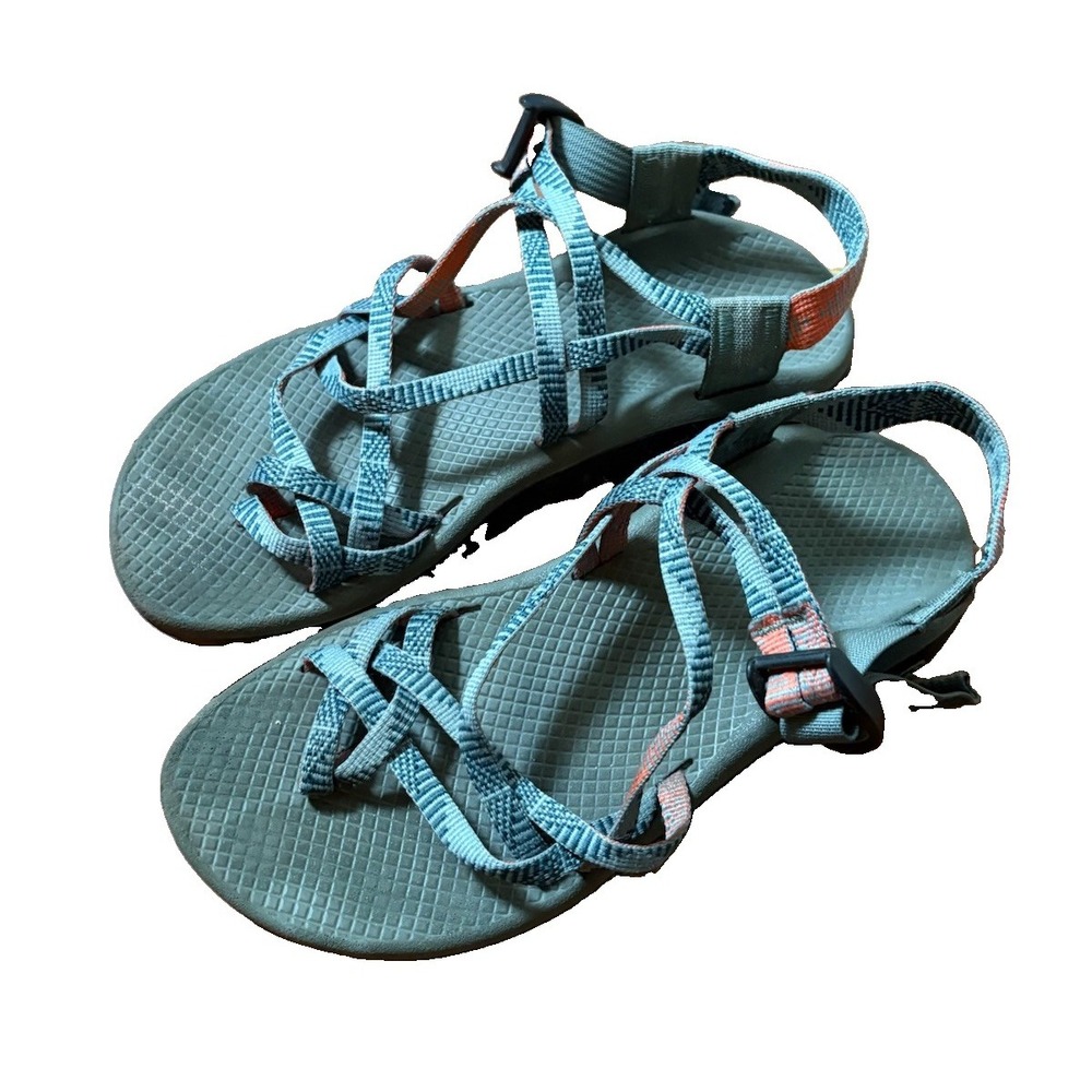Chaco ZX2 Sandals Womens Size 8 Blue Comfort Hiking Water Strappy Shoes